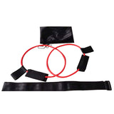 Yoga Fitness Belt Foot Pedal