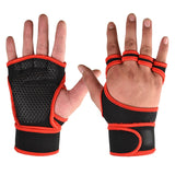 Pull Up Gloves With Wrist Straps